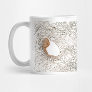 Minimalist Topography, Utah's Unknown Elevations Mug